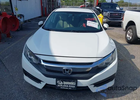 2017 Honda Civic Lx из США, поврежденный, VIN 19XFC2F56HE015329